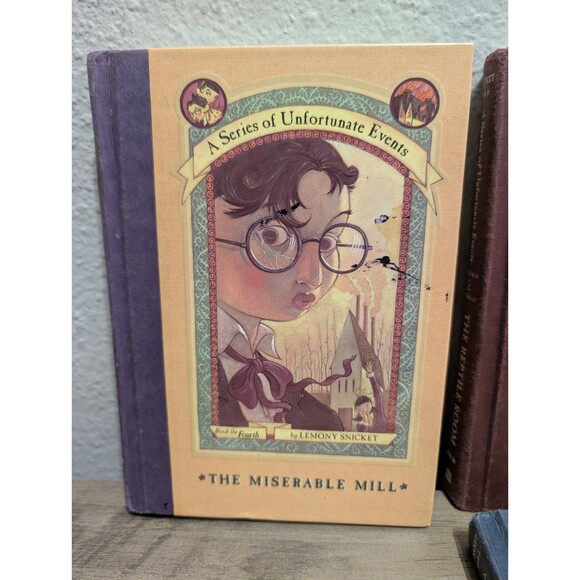A Series of Unfortunate Events Books 1–4 Lemony Snicket HC Lot Bad Beginning - Picture 15 of 16